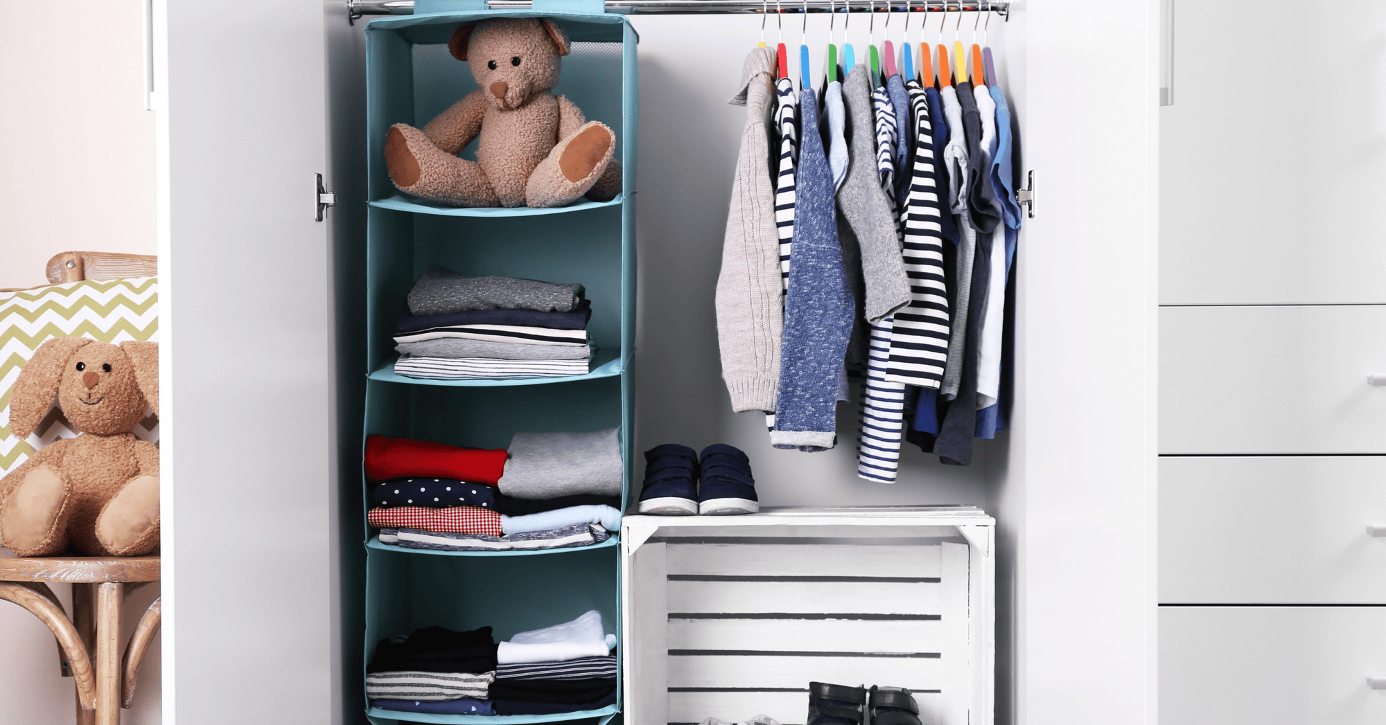 15 Smart and Simple Ways to Organize Kids’ Clothing