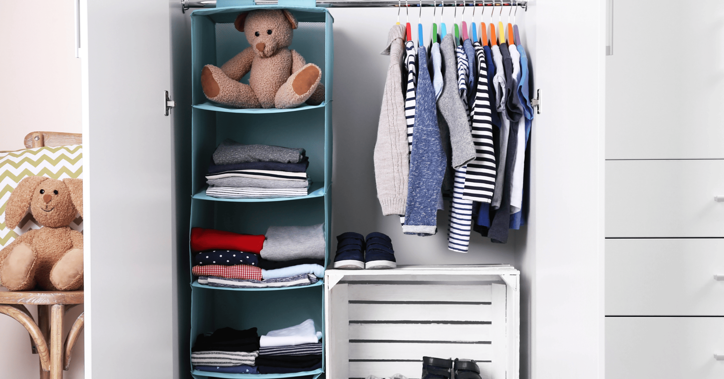 15 Smart and Simple Ways to Organize Kids’ Clothing