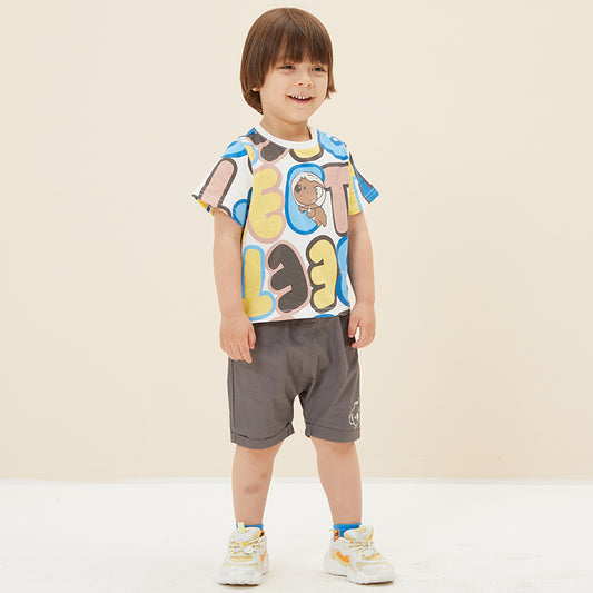 Boy's Colourful T-shirt - CBeetle Series