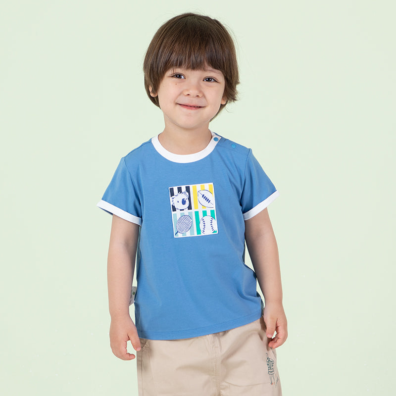 Boy's Blue T-shirt - CBeetle Koala Series