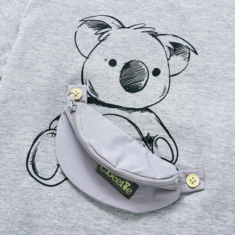 Boy's T-shirt With Functional Pouch - CBettle Koala Series