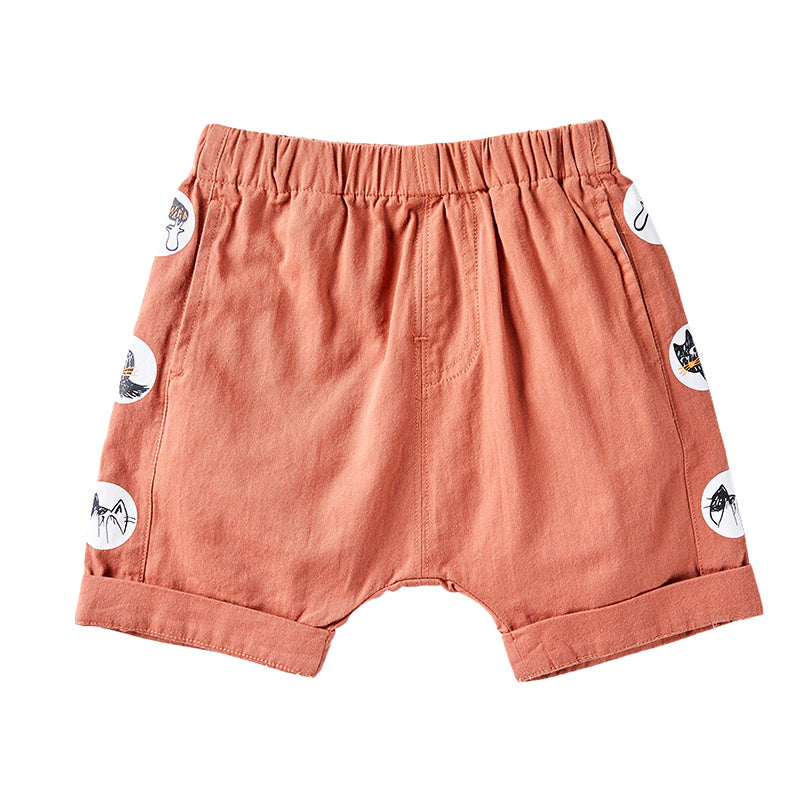 Boy's Red Trendy Shorts