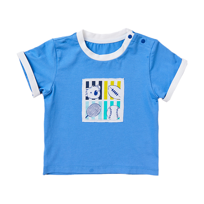 Boy's Blue T-shirt - CBeetle Koala Series