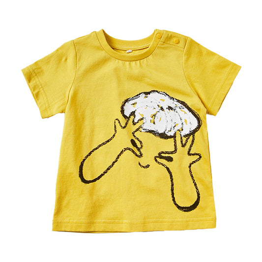 Boy's Bright Yellow T-shirt